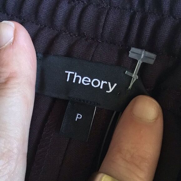 NWT Theory Garnet Pull on Stirrup Pants leggings - Picture 8 of 13